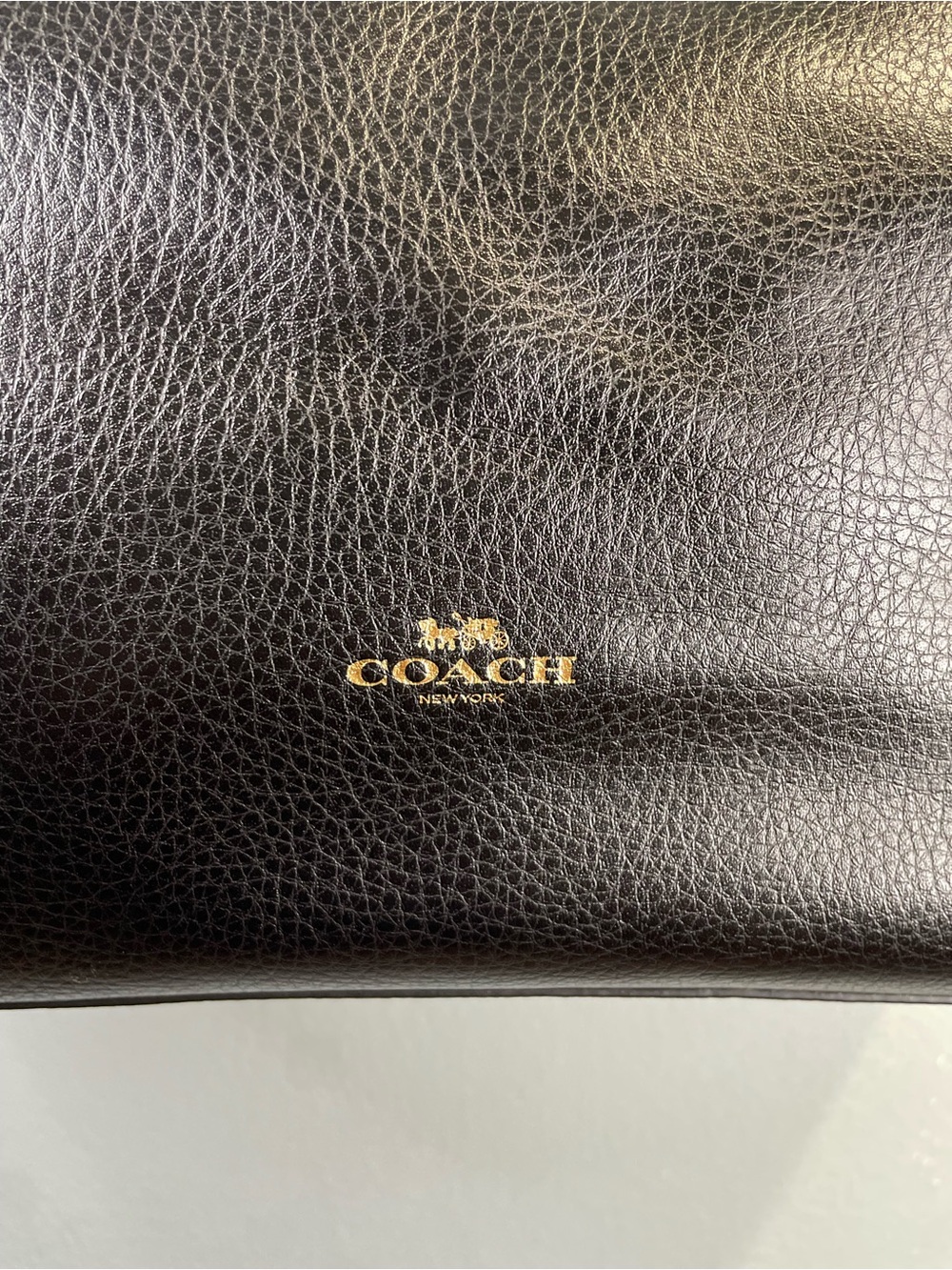 Coach NWT Derby Tote pebbled leather - Picture 7 of 11